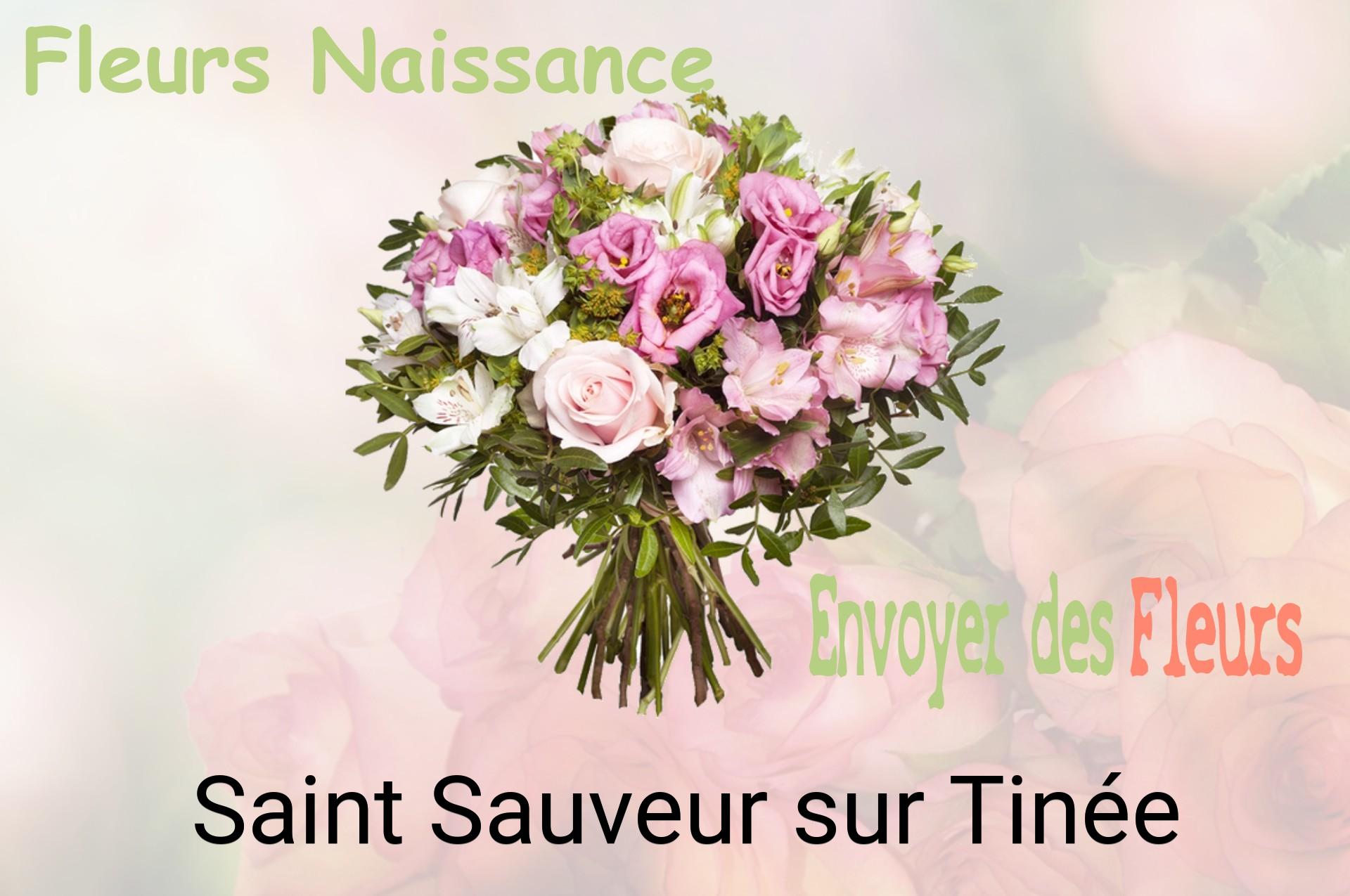 Bouquet de fleurs de naissance livré à Saint-Sauveur-sur-Tinée